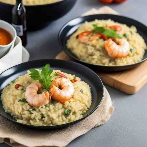 Ризотто с морепродуктами